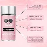 Edge Control Wax Mocny strój Nietłusty Krawędź Kontrola Żel Stylizujący Krawędź Wosk Bezpłatny Krawędź Kontrola Dla Czarnych Włosów Krawędź Żel Do Włosów Wax Stick Dla Kobiet