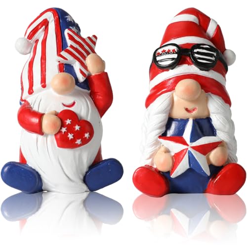 GoGnome 4th of July Gnomes Set of 2