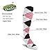 Golf Knickers Ladies Select A Style Outfit - Matching Golf Cap - Pink - Waist 4 - Sock - White/Pink/Black