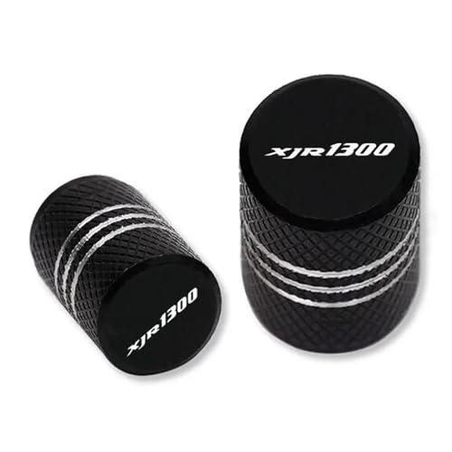 Bouchons de valve pneu pour Y-AMAHA XJR1300 capuchon potence moto noir
