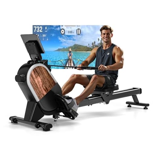 Rameur magnétique CHAOKE Bluetooth 16 niveaux