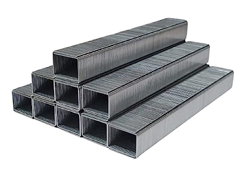 Image of Kaymo 23 Series 10 mm Heavy Duty Staples - 20 Pack (20,000 Pins) | Flat-Wire Steel Fasteners for Labelling, Plywood, Two-Wheeler Seat Repair & Woodwork | Compatible with Kaymo Hand Tacker Staplers