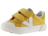 Suela: goma victoria Plano VICTORIA Basket Tribu Nylon con Logo VICTORIA EN Contraste Y Cierre DE Tira ADHERENTE 1065172-KIDS para Unisex-niños Mostaza 31