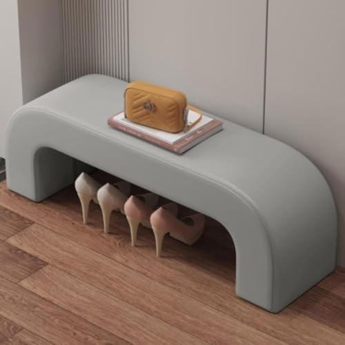 KHLMSRXJ Banco Zapatero de Madera Banco