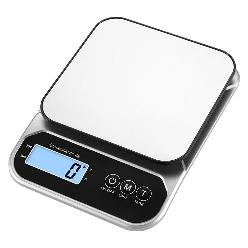 EVOLT Digital Kitchen Weight Scale | Weight Machine For Kitchen,Food Weighing Scale | 5 Kgs (1 Year Warranty | Batteries Included), Silver (B0CJPX14ZL) Amazon Price History, Amazon Price Tracker
