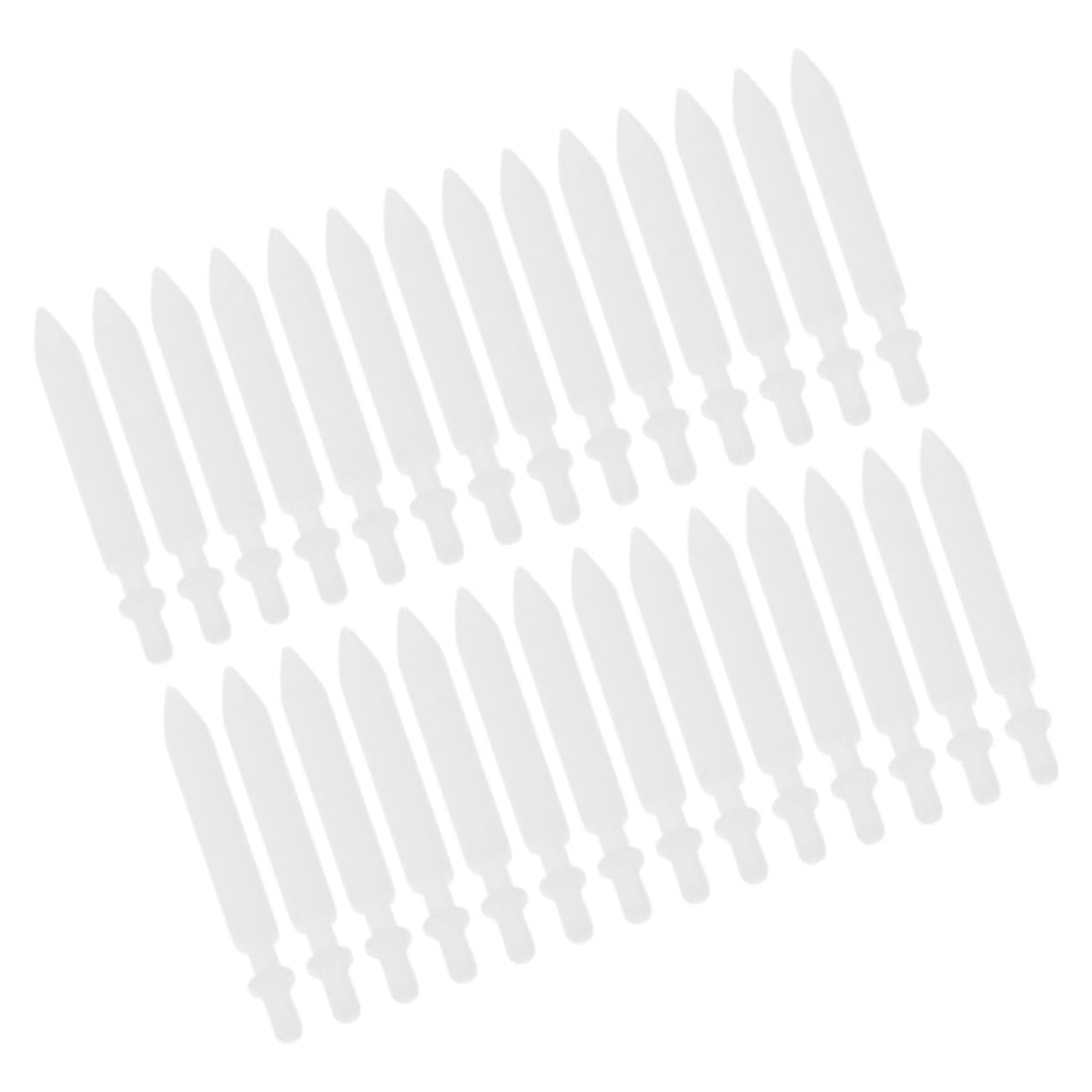 EXCEART 250 Stk Ölstiftspitze ersatzteile sparabos kündigen Farbstift nachfüllbarer Lackstift Stiftspitzen markieren tragbar geschrieben Lieferungen malen Student Textmarker Nylon Weiß