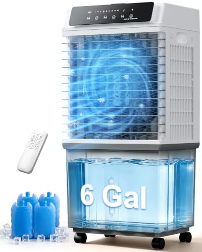 3-in-1 Swamp Cooler with 6-Gallon Tank