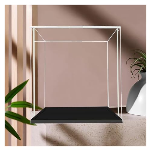 acrílica Vitrina expositora Coleccion Transparente Vitrina Acrílico Transparente En Forma Cubo 10, 12, 15, 18, 20, 25, 30, 35, 40, 45, 50, 60, 65 Y 70 Cm, Organizador DTrofeos con Protección A Prueba
