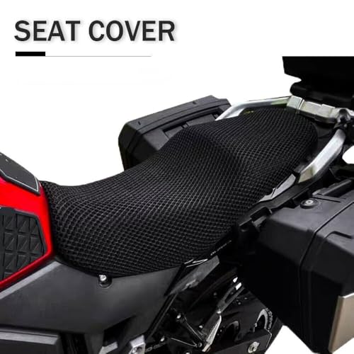 Protector malla red para asiento de moto en rutas de aventura 2