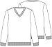 Classroom School Uniforms Kids' Little Long Sleeve V-Neck Sweater, Royal Blue, S