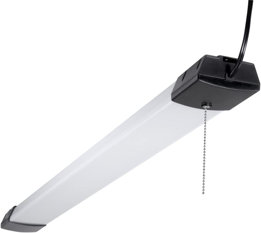 Metalux SHP 4 ft. 128-Watt Equivalent, 10000 Lumens Integrated LED, White Shop Light, 4000K CCT