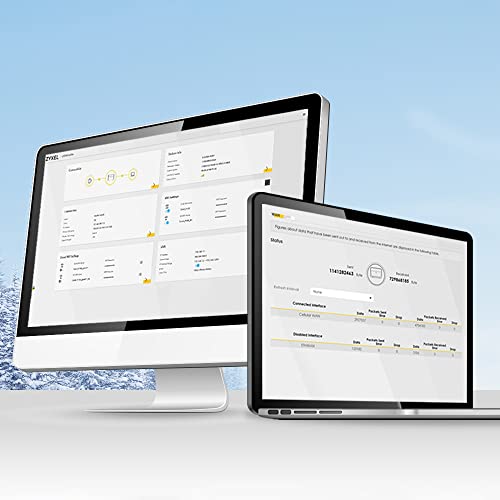 Image of Zyxel 4G LTE-A Cat.6 Router with PoE | Nebula Cloud Management | LTE7461N |Outdoor Design for Reliable Connection | Heavy Duty IP68 Enclsoure | 300Mbps | Remote Management | Easy Installation