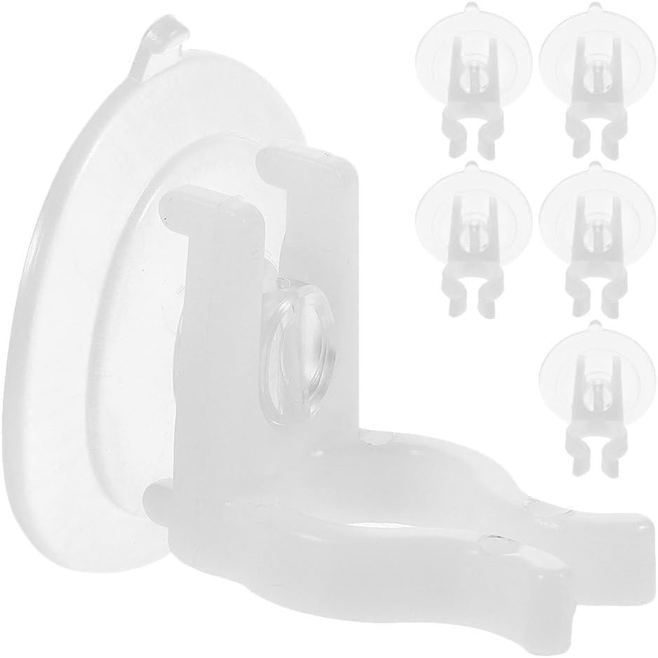 STOBAZA 6 Pack Window Candle Suction Cup Holders, 1.69 Inch