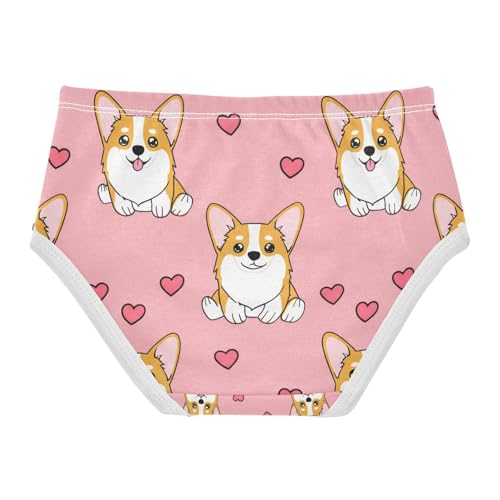 Cute Corgis Heart Toddler Girls's Underwear 2T 202c12832