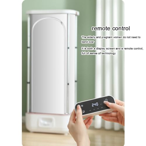 900W Ferro a Vapor Vertical Sem Fio Automático, Vaporizador De Roupas Suspenso Dobrável, Secadora De
