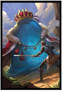 Grobulus - The Slime King - 100 Matte TCG Card Sleeves (FN15S) - Fantasy North (Mini)
