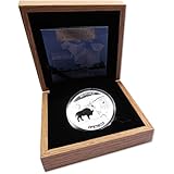 Shapes of America Buffalo 1 oz .999 Silver $5 Proof-Like Coin 2020 Barbados COA