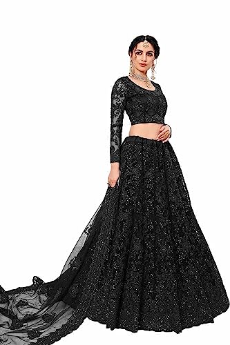 Yeoja Creation Embroidered Semi Stitched Lehenga Choli