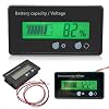 Accumeter – LCD-display met achtergrondverlichting universele batterijcapaciteitsspanningsmeter, tester met lcd…