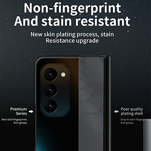 Protection Z Fold 4 or rose coque verre pour le quotidien