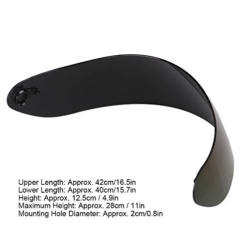 Powersports Helmet Shields, Helmet Shield Visor Motorcycle Wind Shield Helmet Lens Helmet Anti-Fog Shield Full Face Motorcycle Helmet Visor Lens Windshield Replacement Fit For Agv K3Sv K5(Blue) #TOP1