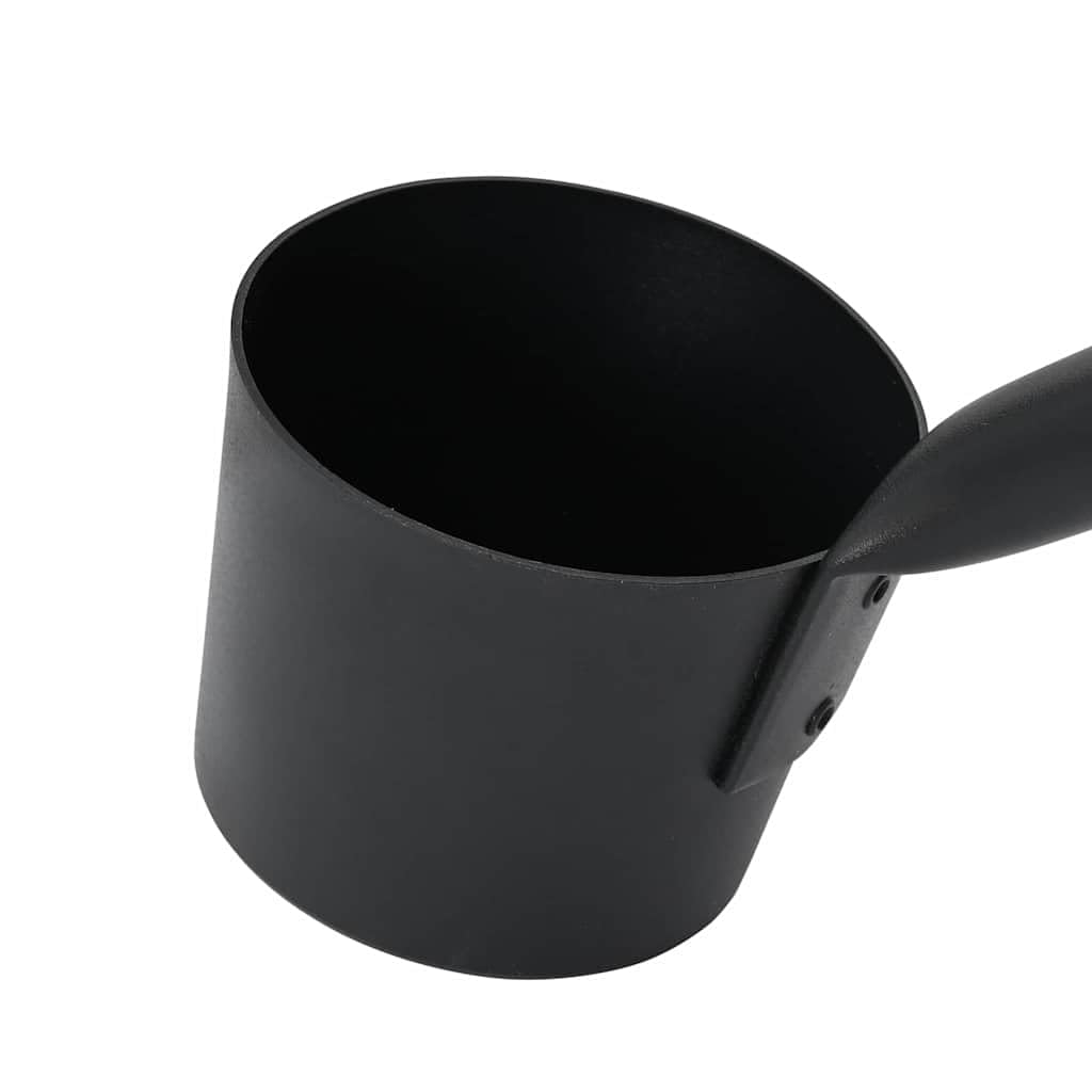 Mangloder - Set di accessori per sauna, 2 pezzi, in alluminio e legno di pino, secchio per infusione da 7 l, con paletta per cabina a infrarossi, sauna finlandese, benessere, relax, interni