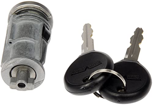 Dorman 924-709 Ignition Lock Cylinder Compatible With Select Chrysler / Dodge / Mitsubishi Models,Chrome #TOP3