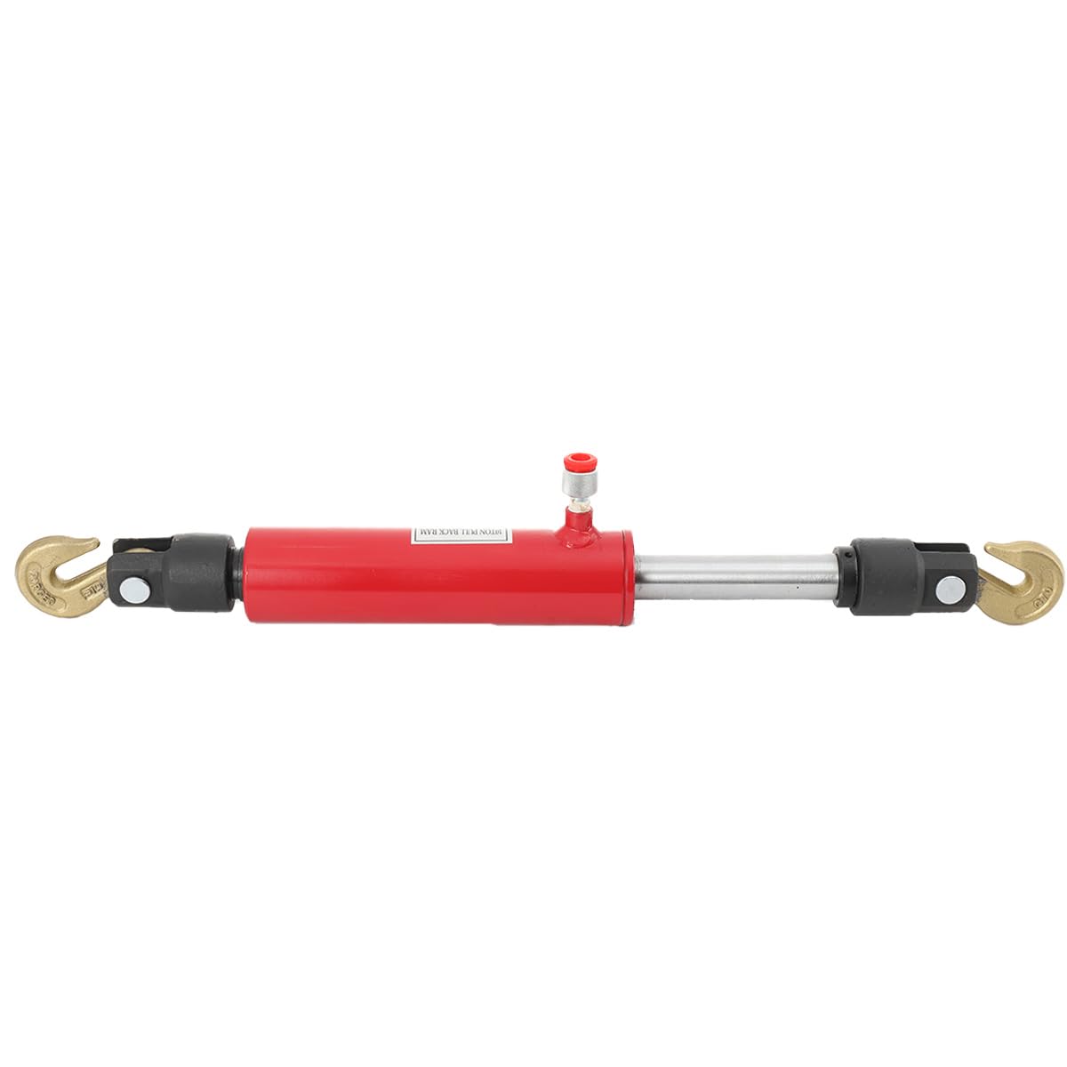 Vérin Hydraulique De 10 Tonnes Avec 2 Crochets à Chaîne Pour Carrosserie, Longueur 730 mm, Course de Traction de 130 mm