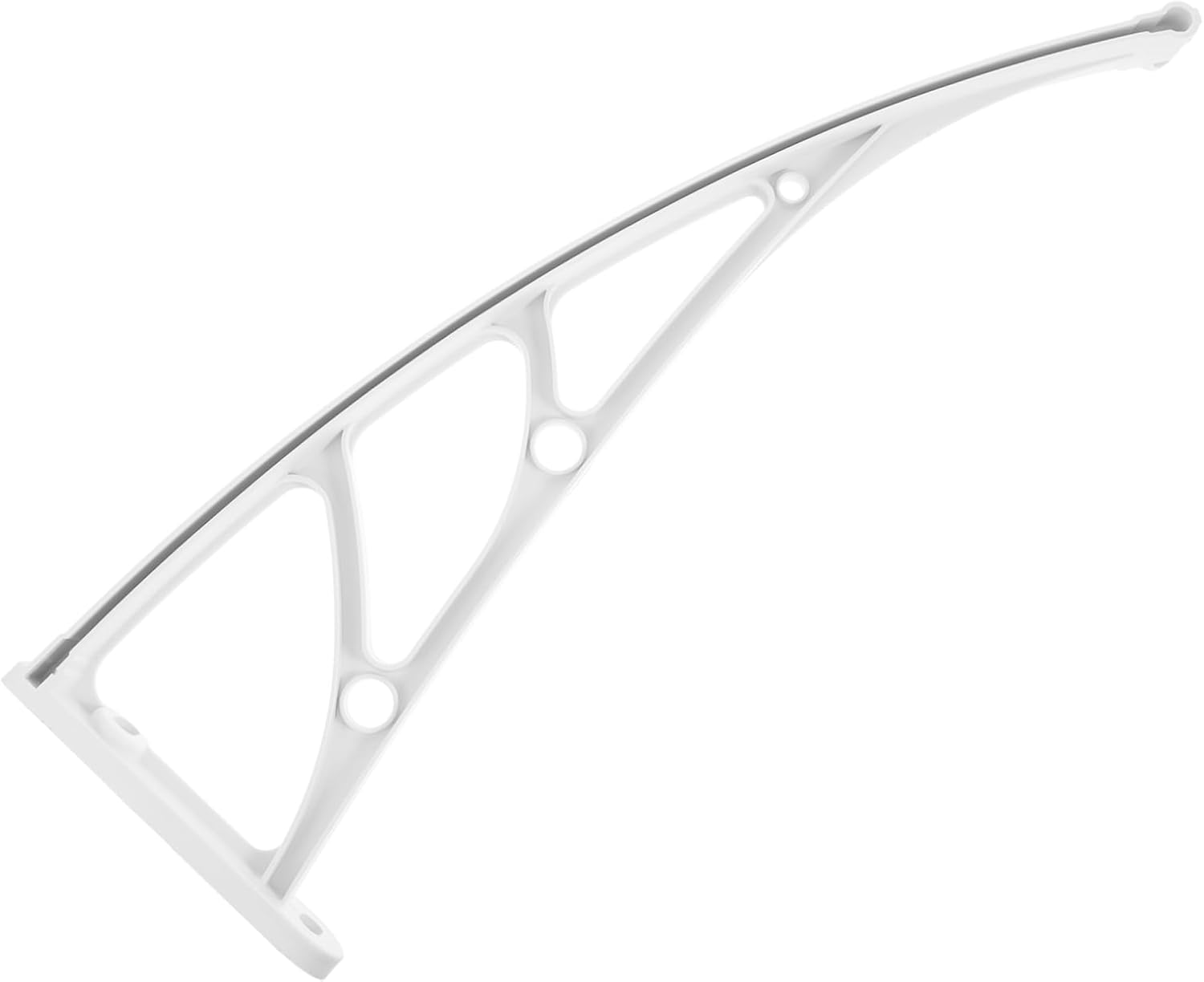 Garneck Reinforced Awning Bracket for Patio Silent Canopy Support Sturdy Plastic Steel Brackets for Door and Window Awnings Easy Installation Weather Resistant