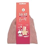 PLIC BEAUTY Beauty-Set – 6-teiliges Reise-Zubehör-Set – Vapo, Kamm, Haarspange, Nagelfeile, Spiegel, Pinzette, kompakt, elegant und praktisch – Rosa