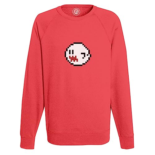 Sweat Shirt Homme Pixel Boo pull confortable contre le froid geek