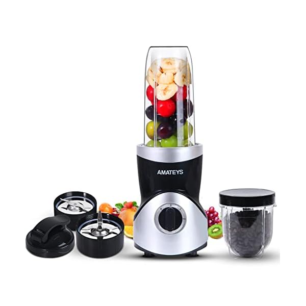 Amateys-Personal-Blender-for-Shakes-and-SmoothiesProfessional-Kitchen-Blender-with-Blending-Grinding-Blades-Portable-Coffee-Grinder-with-2410-OZ-Travel-Bottles-Adjustable-Speeds-Juice-Blender