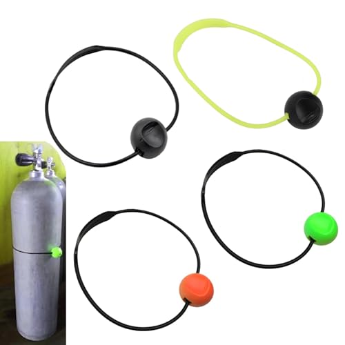 mioosho Scubas Diving Cylinder Tanks Underwater Signaling Noise Maker Device Diving Tanks Cylinder Knocker Balls