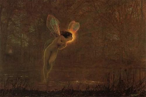 Pintura murales lienzo decorativo para renovar tu dormitorio con arte de Grimshaw