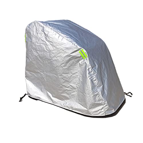 Funda impermeable para silla de ruedas, forro de terciopelo grueso, fundas para patinete de movilidad al aire libre, almacenamiento de viaje, accesorios para silla de ruedas eléctrica con bolsa de