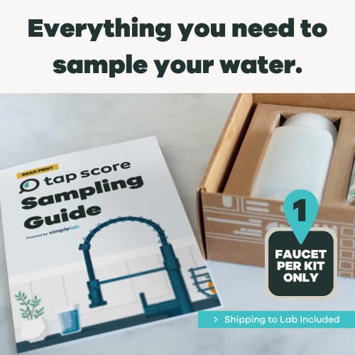 Image of Tap Score Legionella in Water Test Kit | Specialized EPA Certified Drinking Water Labs | #1 Best Home Water Test 2021-24 NYT Wirecutter | 100% Unbiased