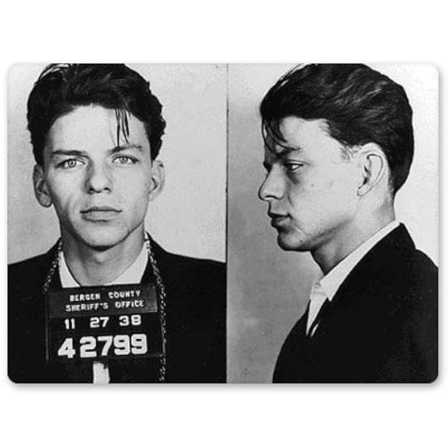 Amazon.co.jp: フランク・シナトラ逮捕警察Mugshot 1938車