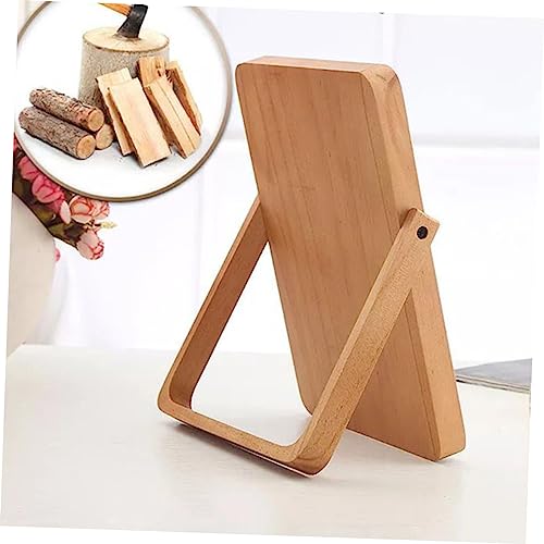 Espejo para maquillaje plegable con luz diseño cuadrado miniatura 4