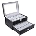 SONGMICS Scatola Porta Orologi Custodia per 20 Orologi JWB020