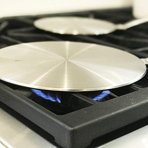 RAINBEAN 7.5Inch Heat Diffuser Simmer Ring Plate, Stainless Steel with
