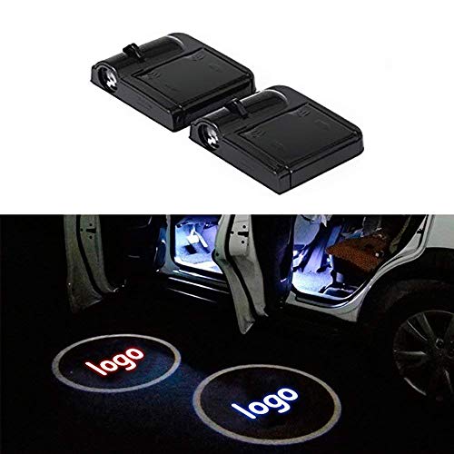 Car Door Lights Projector, Universal Wireless Car Door Shadow Light Welcome Light Laser