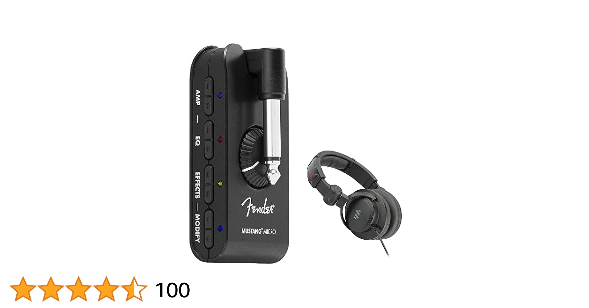 Amazon.com: Fender Mustang Micro Headphone Amplifier Bundle