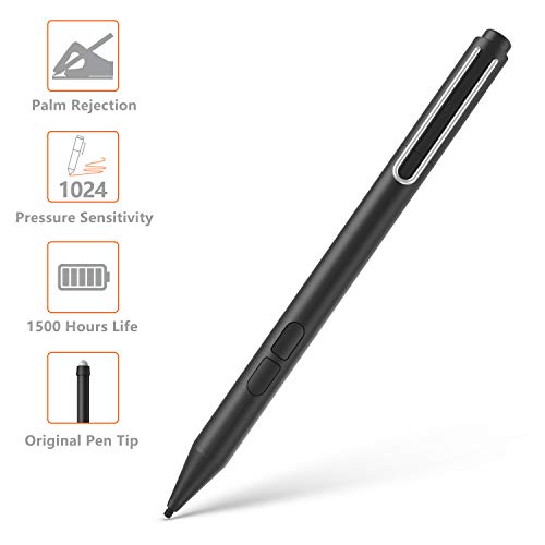Surface Pen, Microsoft Certified Surface Stylus for Surface Pro X/7/6/5/4/3, Surface Laptop 3/2/1