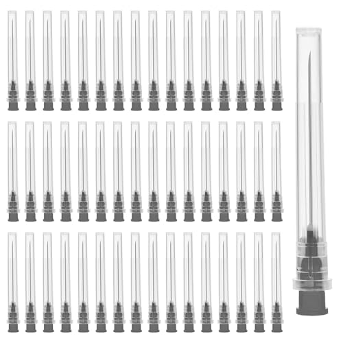 Lot de 150 tubes de recharge en acier inoxydable 22 G 0,7-38 mm pour liquides emballés individuellement pour laboratoire scientifique, maison, loisirs, bricolage