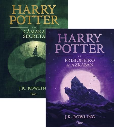 kit Harry Potter e a Camara Secreta e Harry Potter e o Prisioneir...