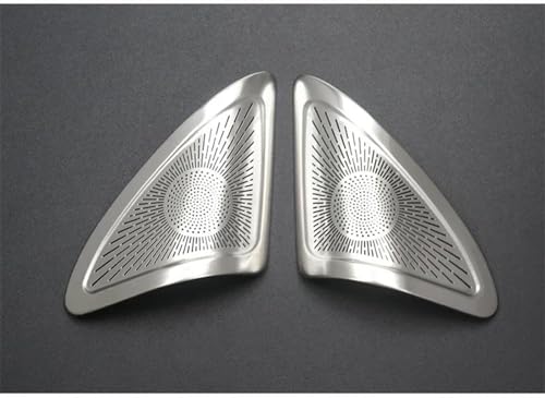 YESKIT Auto Styling Hochtöner Lautsprecher Fenster Aufkleber Trim Tür Audio Lautsprecher Abdeckung Panel Für EINE Klasse W176 2013-2018 Dekoration