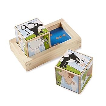 Toy Melissa and Doug Farm Sound Blocks Book