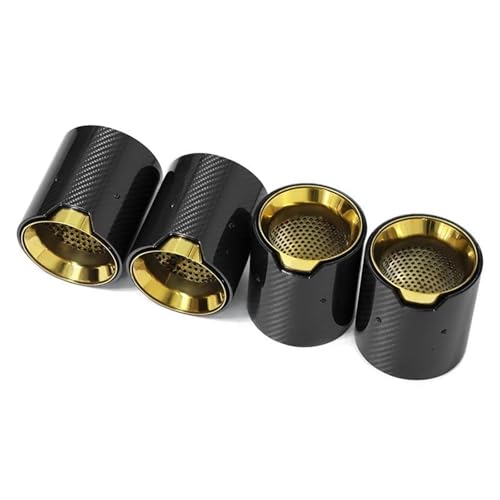 Embout silencieux échappement carbone or pour vos sorties circuits en BMW M2 M3 M4