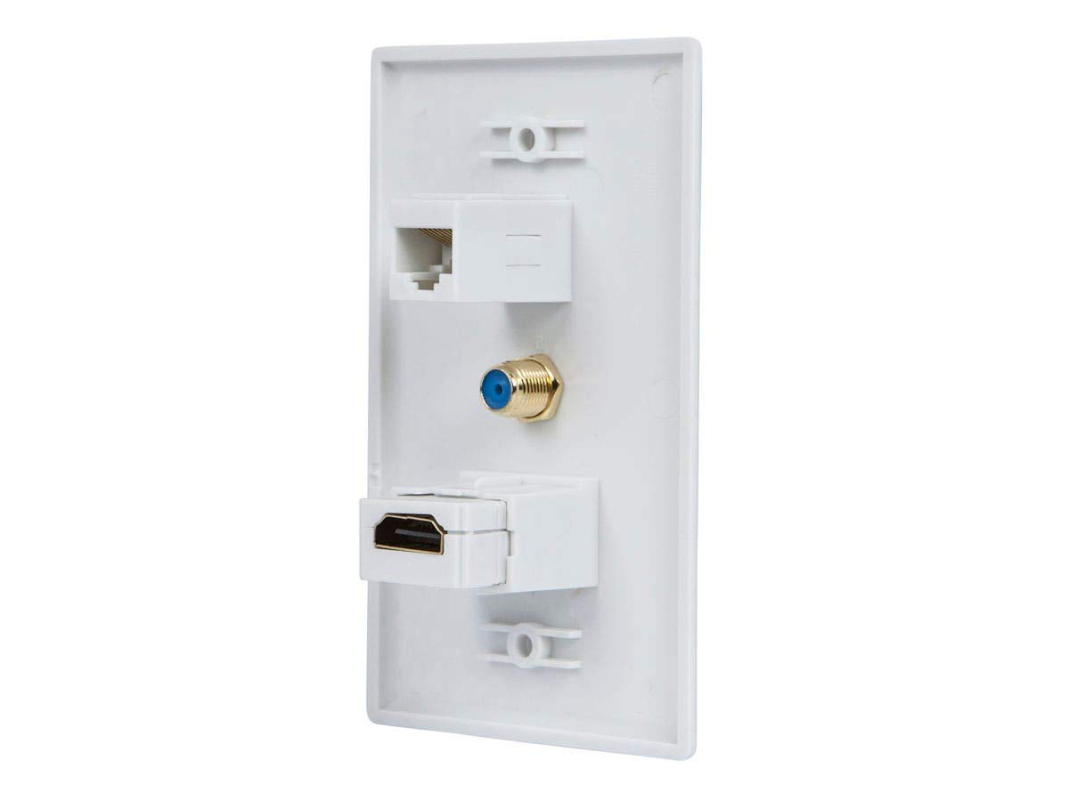 Riteav - 1 porte HDMI e 1 cavo coassiale TV tipo F e 1 porte BNC da