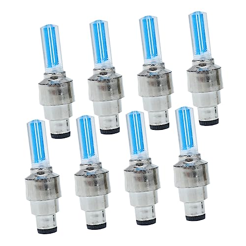 VINTORKY 8Pcs Wheel Lamp Shockproof Bike Light for Mountain Road Bikes Easy Install Tire Wheel Light Cool Decoration for Safe Riding Experience